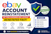 reinstate your ebay account and resolve ebay restriction issues