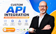 do custom API integration, third party API and rest API development