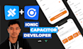 create mobile app with ionic angular capacitor