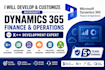 provide dynamics 365 finance and operations development