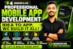 develop flutter app, mobile app development flutter react native ai app creation