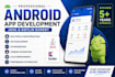 develop your native android app using java or kotlin