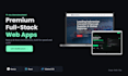develop a full stack web application using next js and react