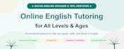 be your native english teacher