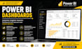 design interactive power bi dashboards and data visualization