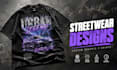 design custom streetwear t shirt graphics for your clothing brand