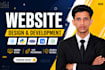 build website, website designing, full stack developer