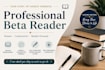 beta read your novel and provide detailed feedback