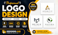 create a modern business logo