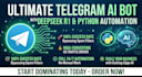 develop a custom telegram bot in python using aiogram