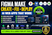 create, fix and deploy, lovable dev app, figma make figma ai app fix figma make
