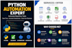 build python automation scripts ai workflows and selenium bots and API