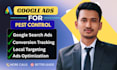 setup and manage google ads for pest control leads and calls