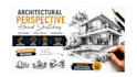 draw architectural perspective hand sketches