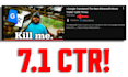 design eye catching youtube thumbnails that drive high CTR, same day