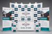 design printable backdrop, event poster, standee and table cloth