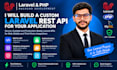 build a custom laravel rest API for your application