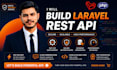 build a laravel rest API with authentication, crud and database design