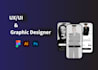 design professional  ui ux and creative graphic design