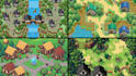 custom pixel art tileset top down pixel sprite sheet pixel tilemap  game asset