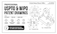create uspto patent drawings for utility and design patent illustration