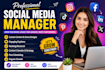 be your professional SMM manager ,fb,youtube,insta,tiktok