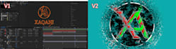 create professional logo and text animation