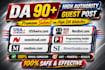 provide premium guest posts on high da news authority websites