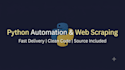 create python automation scripts and web scrapping solutions