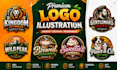 design beautiful logo illustration