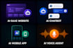 build ai saas website, ai chatbot, ai mobile app, ai voice agent development