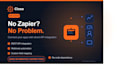 connect your apps with custom API integration, no zapier needed