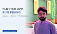 fix flutter app bugs, crashes and errors within 24 hours