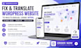fix and translate wordpress website to multiligual using wpml, fix wpml issues