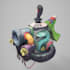 create stylized 3d game objects in pbr