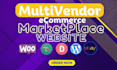 multi vendor ecommerce website using magento woocommerce big commerce fix SEO