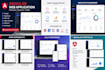 develop a professional angular web application
