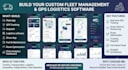 develop a flutter fleet management app with real time gps tracking