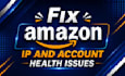 remove amazon ip violation, authenticity complaint and account health issues