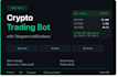 build a crypto trading bot with telegram notifications