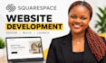 design or redesign a professional squarespace website