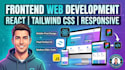 develop a responsive react frontend website using tailwind CSS