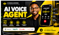 build ai voice agent, ai receptionist, ai calling agent using retell,  and n8n