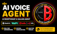 build ai voice agent, ai receptionist, ai calling agent using retell,  and n8n