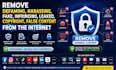 remove, defaming, harassing, negative, fake, false content from the internet