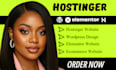 hostinger wordpress website hostinger wordpress hostinger ai website design