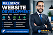 create custom full stack website frontend backend developer supabase
