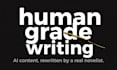 humanize ai generated content into natural human writing