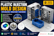 design plastic injection mold, dfm analysis, moldflow, manufacturing ready cad