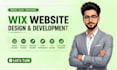 create, redesign, and develop responsive wix website